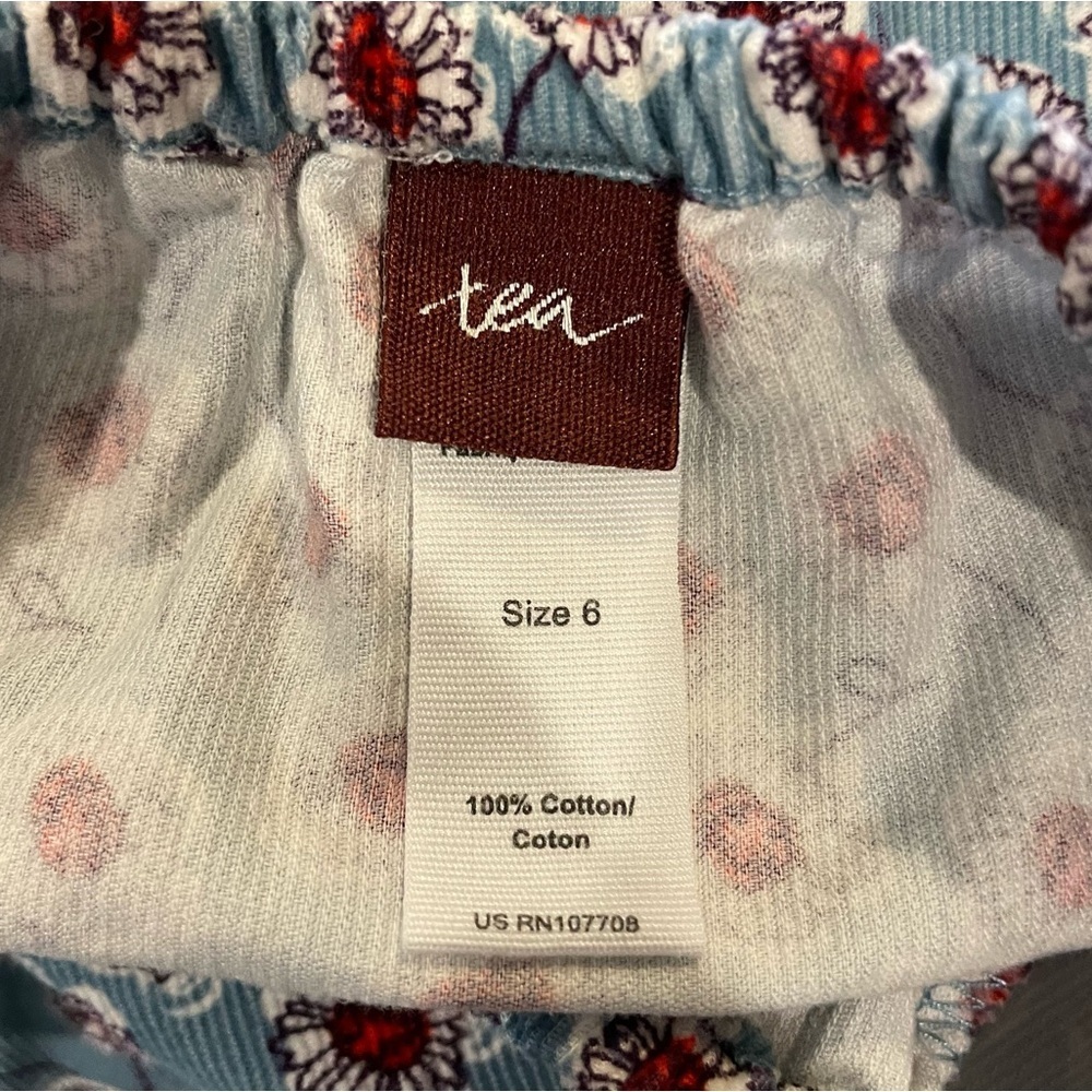Tea Collection Corduroy Floral Dandelions Blumenmeer Dress - Size 6 - Picture 5 of 5